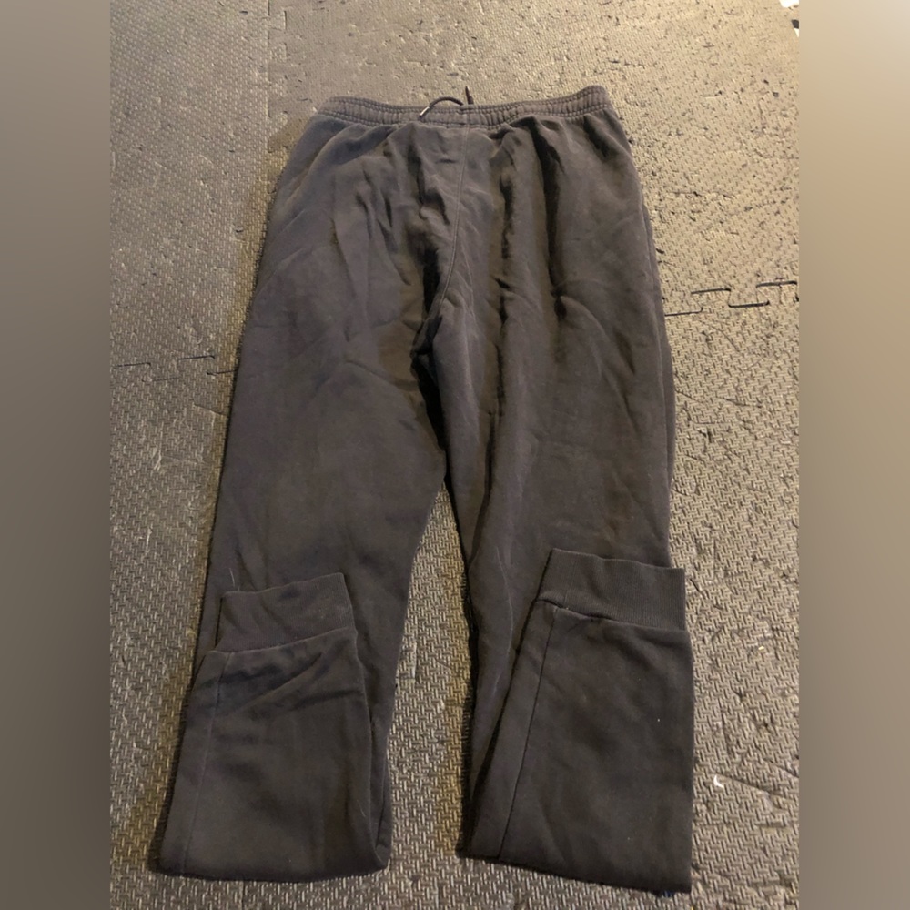 Adidas black joggers